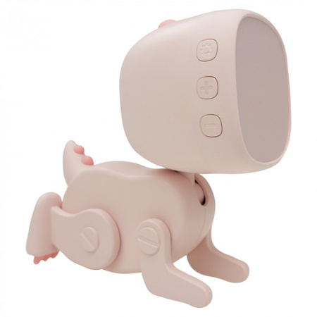 Dětský elektronický budík růžový dobíjecí 1200mAh ROBO MARY'S