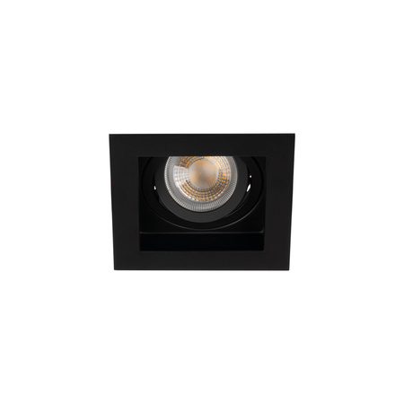 ARET GU10/GU5.3 podhledové svítidlo Square Movable Black KANLUX