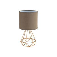 Stolní noční lampa E14 zlatá Industrial Kinga 3017 Rabalux