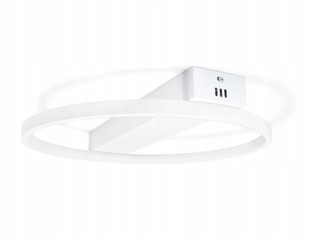 Kulaté stropní svítidlo PLAFON LED lustr 33W 3000K-6500K bílá + dálkový ovladač