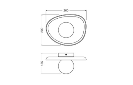 Dekorativní nástěnné svítidlo G9 šedá Dekor Ledvance Nástěnné svítidlo pro povrchovou montáž