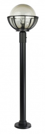 Venkovní stojící zahradní lampa POST Koule s košem 250 K 5002/1/KPO 250 E27 130cm Su-Ma