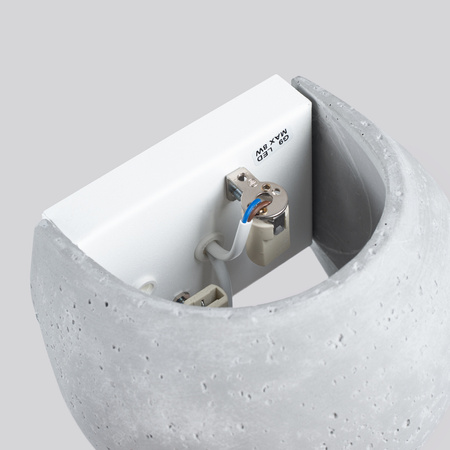 Nástěnné svítidlo Nástěnné svítidlo 2x G9 Concrete Grey GLOBE Persian Indigo SL.1362 Sollux