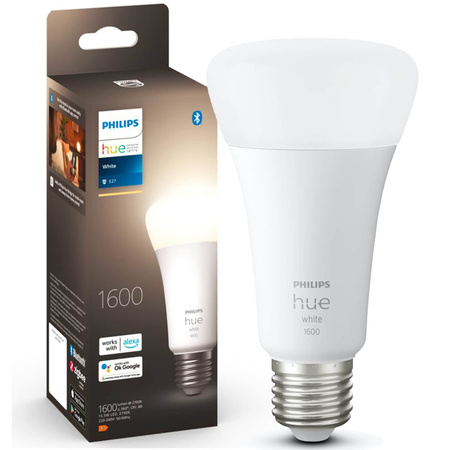 LED žárovka E27 A67 15,5W 2700K teplá bílá PHILIPS HUE White Bluetooth Zigbee