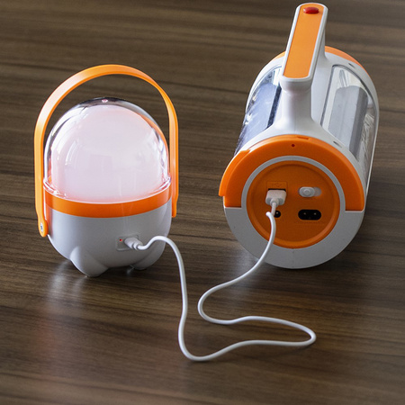 Dobíjecí ruční svítilna 2v1 boční světlo + powerbanka VA0085 VAYOX