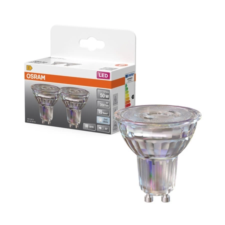LED PAR16 reflektor GU10 3,7W = 50W 350lm 2700K teplá bílá 36° STAR CLASSIC Osram