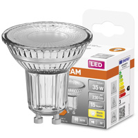 LED žárovka GU10 2.6W = 35W 230lm 2700K Teplá bílá 36° OSRAM STAR