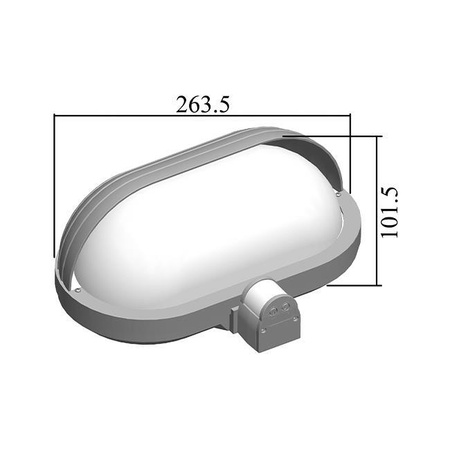 Zahradní nástěnná lampa FRODA E27 IP44 s PIR senzorem černá
