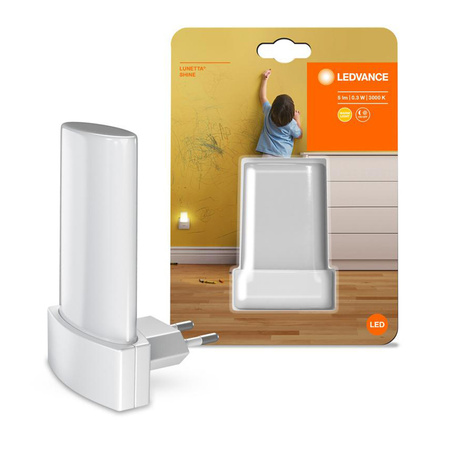 ORIENTACE LED LUNETTA Shine noční světlo bílé 0,28W 5lm 3000K IP20 Ledvance