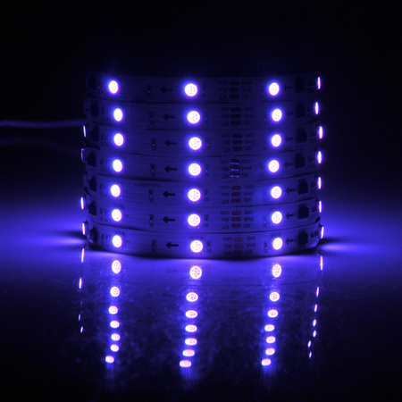 LED pásek RGB 12W 300lm 120° bílý stmívatelný Sanico Goldlux