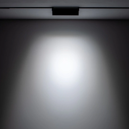 LED reflektor pro přípojnice 1 fáze LED 9W 880lm 4000K neutrální černá průmyslová LVM FOCUS OUT 10646 Nowodvorski