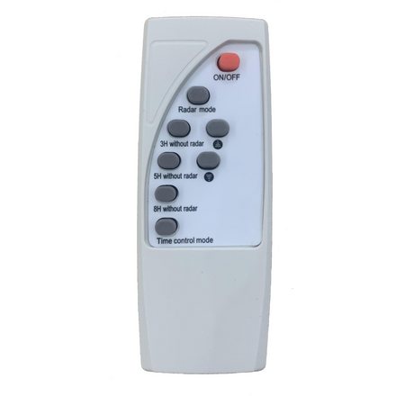 Reflektor LED 200-1000lm 6000K IP65 10W Solar Black se senzorem pohybu a soumraku + dálkové ovládání STREET-9 GOLDLUX (Polux)