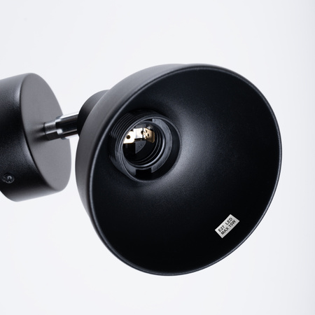 Nástěnné svítidlo ELBA E27 Reflector Movable Black Loft SOLLUX