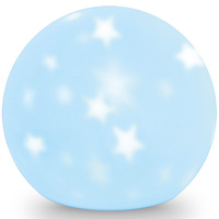 LED dekorativní noční světlo s dobíjecí baterií měsíční bílá GOLDLUX (Polux)