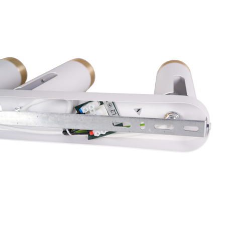 Nástěnné a stropní bodové svítidlo 3x GU10 White Gold FADO Sanico Goldlux