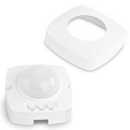 Venkovní světelný senzor pohybu a soumraku 1200W bílý IP54 VL-SPC24W Videx