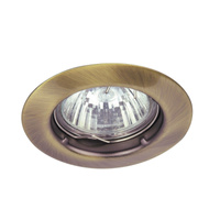 SPOT GU 5.3 Brown Classic Spot relight Svítidlo Rabalux pro vestavbu do zdi