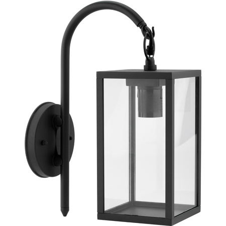 Zahradní nástěnné svítidlo Down Elevation Lamp Malmo E27 IP44 Grafit - GOLDLUX (Polux)