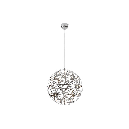 Stropní závěsné svítidlo 12W 3000K Chrome Moderní Eudora Rabalux