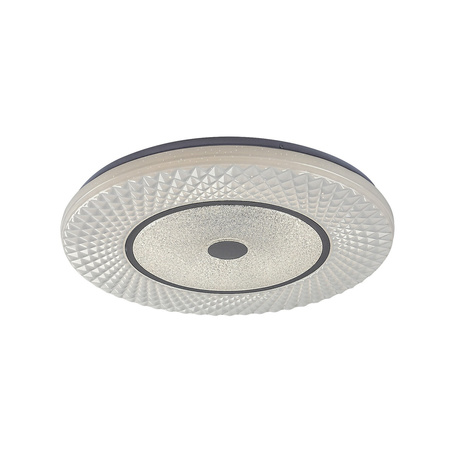 Plafond LED stropní světlo Povrchová montáž 72W CCT Stmívatelné Pilot Chrome Moderní Tornado Rabalux