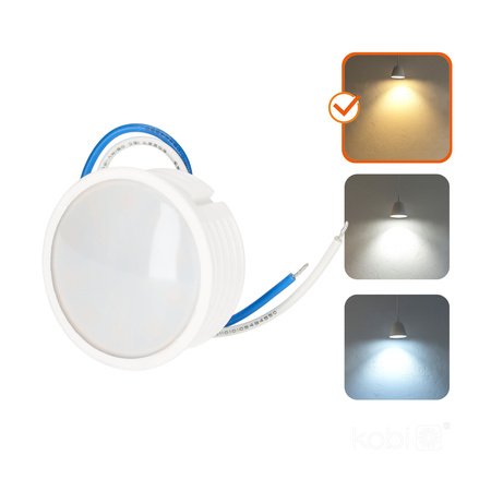 Vložka do LED svítidel VLOŽKA STANDARD MILKY mléčná 5W 450lm 3000K 120° KOBI