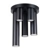 Stropní plafon Tuba Spot 5x GU10 Black Lagos Ocean Green SL.1467 Sollux
