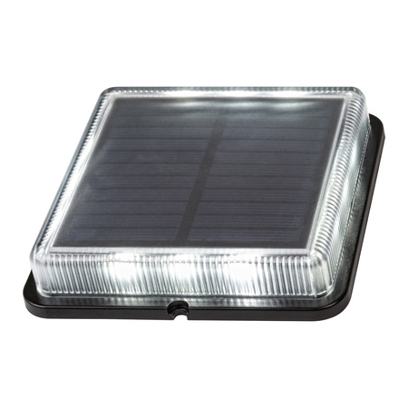LED solární zemní zahradní lampa BILBAO 0.2W 4000K IP67 černá RABALUX
