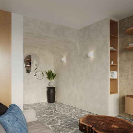 Nástěnné svítidlo GLOBE E27 Up-Down Ceramic Modern White SOLLUX