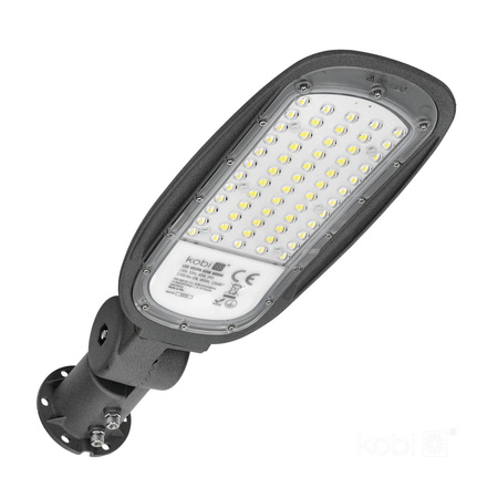 Pouliční svítidlo LED Industrial Road Luminaire 60W 8400lm 4000K Neutral IP66 IK08 Grey Vespa Kobi
