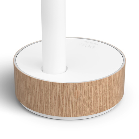 Stolní lampa SIGNE GRADIENT LED Dub EU/UK 11,8W CCT RGB PHILIPS HUE Bluetooth Zigbee