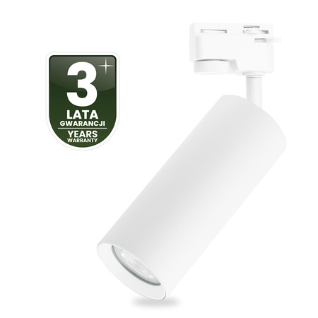 GU10 White RITI Jednofázová přípojnicová lampa LUMILED