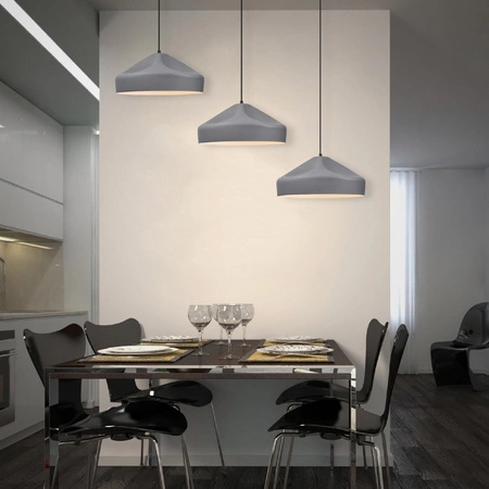 Stropní závěsné svítidlo E27 Grey Gavle Sanico Goldlux