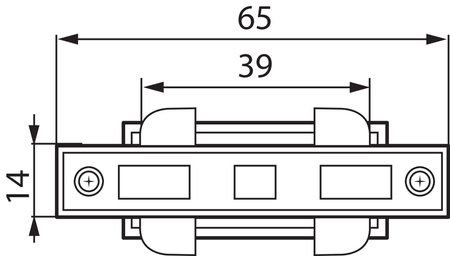 Přímý spínač typu I pro přípojnice vnitřní 16A bílý TEAR Kanlux