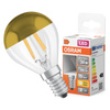 LED žárovka P45 Ball E14 4W = 34W 380lm 2700K Warm 300° Gold Retrofit Filament CLASSIC Osram