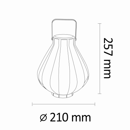 LED solární lampa Lucerna závěsná LAMPION bílá LED 34cm Teplá bílá