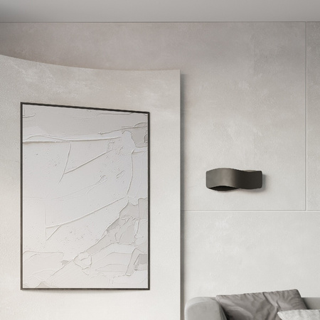 LED nástěnné svítidlo TILA 2xG9 Nástěnné svítidlo 40cm černé SOLLUX