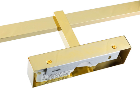 VENUS Nástěnná lampa Zlatá LED 12W Nástěnná lampa 60cm Moderní ProVero