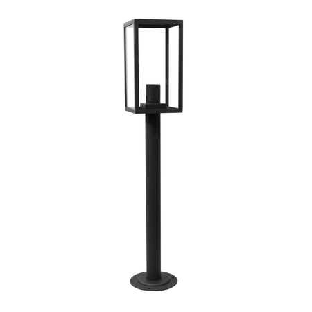 Malmo Stojací zahradní lampa 68cm Stožár pro LED E27 Grafit - GOLDLUX (Polux) 68cm