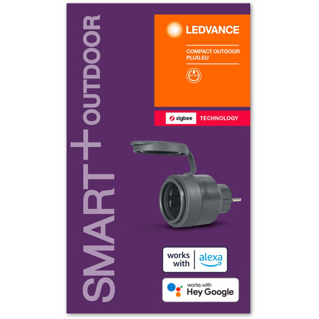 Inteligentní venkovní napájecí zásuvka EU 230V 3680W 16A LEDVANCE SMART+ ZigBee