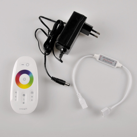 LED pásek RGBw 22W 990lm 120° bílá IP65 stmívatelný Sanico Goldlux