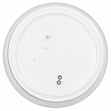 Stropní svítidlo Plafond 1x E27 s čidlem pohybu kulaté bílé LOBO Masterled