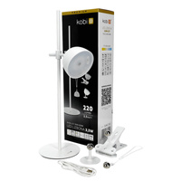 Stolní lampa LED 3,5 W 220 lm CCT 120° dobíjecí bílá IP54 Lizbona Kobi
