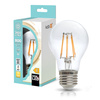 LED žárovka E27 kapka 7W 806lm 3000K teplá bílá 360° Filament Line Kobi