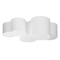 MONA WHITE Plafondové stropní svítidlo bílé moderní 5xE27 3443 TK Lighting