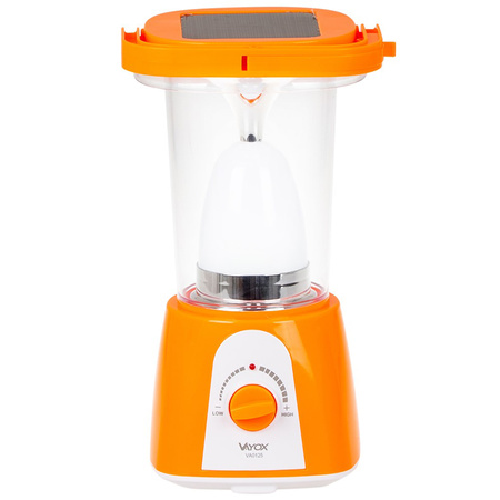 Dobíjecí kempingová svítilna 710lm 6000K Solární USB Powerbank VA0125 VAYOX