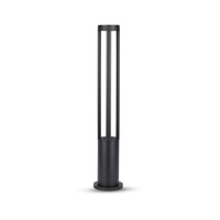 Venkovní zahradní lampa LED tyč 10W 4000K Černá IP65 80cm COB-CREE VT-820 V-TAC