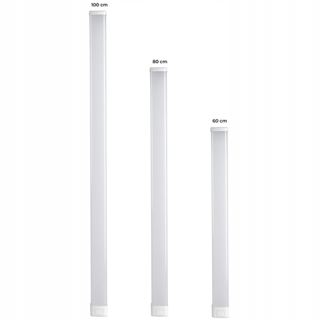 Stropní nástěnné svítidlo LED 23W 2750lm 4000K Neutral Rectangular White IP44 Akvo Kanlux