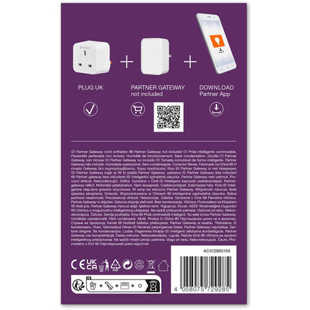 Smart Power Socket UK 230V 2990W 13A LEDVANCE SMART+ ZigBee