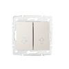 Vypínač Zwierjowy Zwierny 10A Square Beige LOGI Kanlux