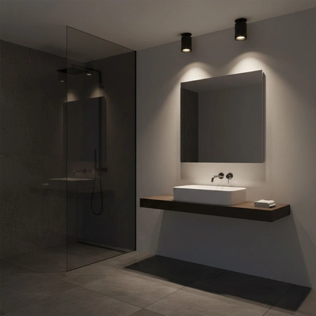 Kulaté přisazené stropní svítidlo JUPITER 10 C GOLDLUX (Polux) DOWNLIGHT E27